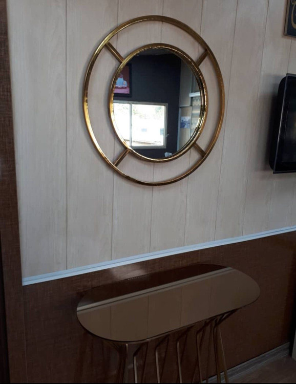 قاب اینه فلزی