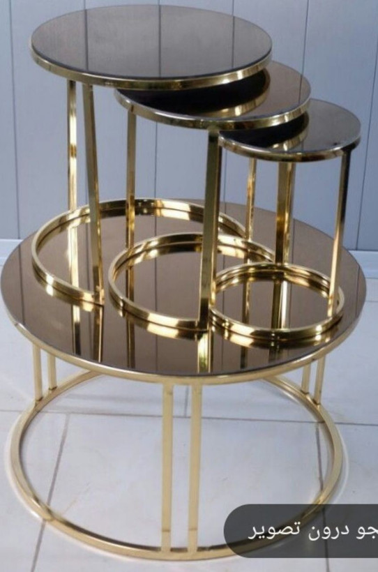 میز جلومبلی عسلی فلزی دیجی کالا