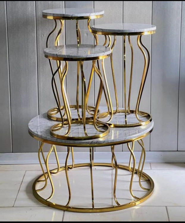 میز جلومبلی گلدانی جدید