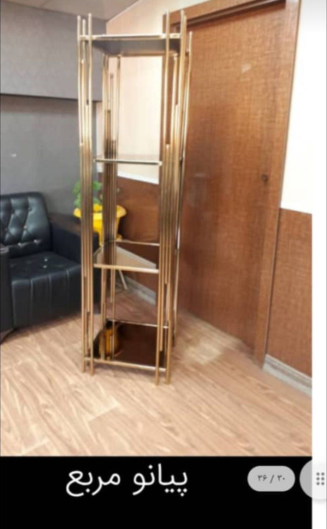 ویترین استن بوفه فلزی لاکچری