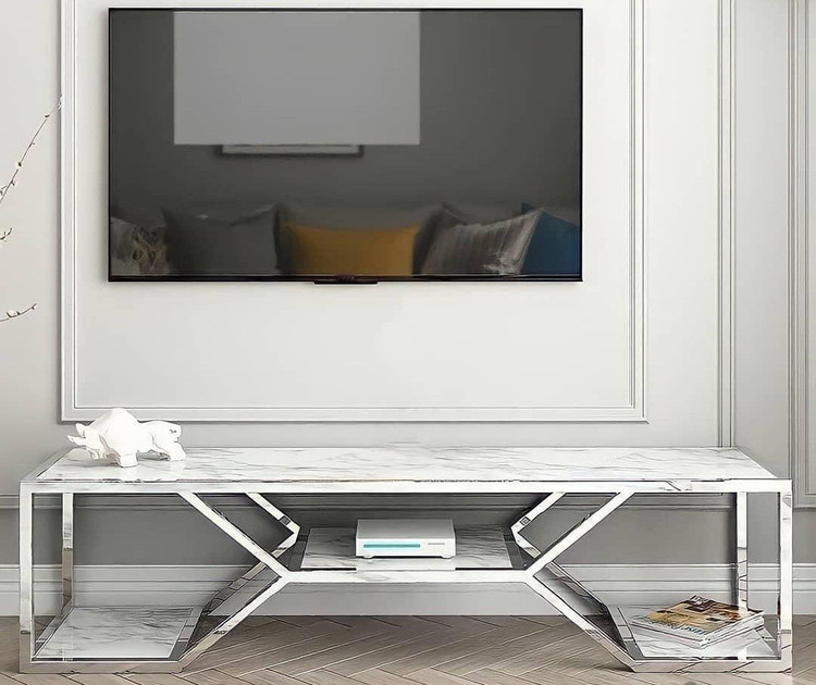 میزتلویزیون فلزی