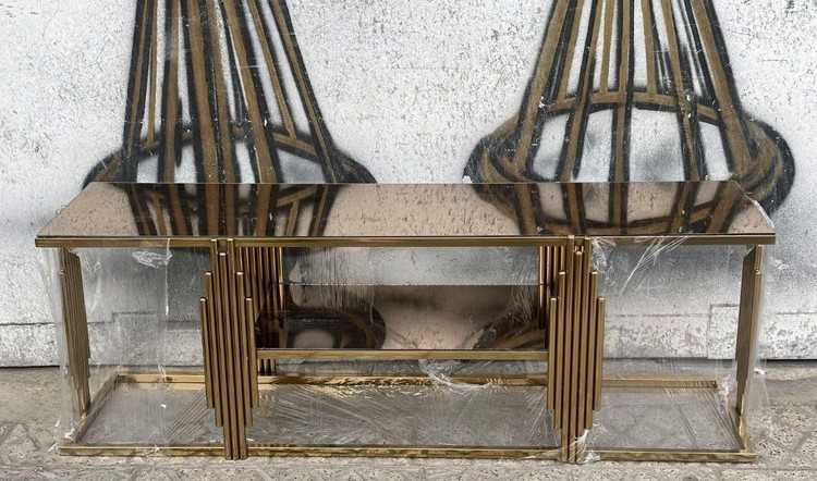 میزتلویزیون فلزی مدل پیانویی