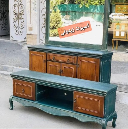 میز تلویزیون چوبی جدید