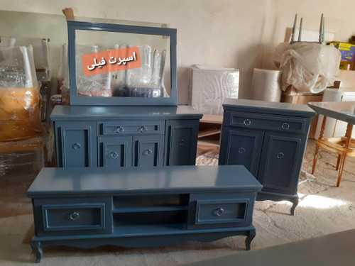 ست میز تلویزیون اینه کنسول جاکفشی