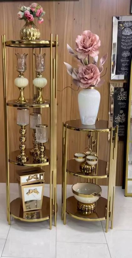 ویترین استند بوفه فلزی مدرن