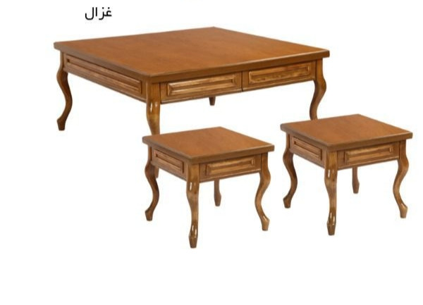 جلومبلی عسلی روکش چوب مدرن دیجی کالا