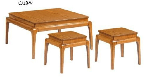 میز عسلی چوبی