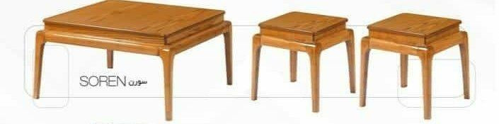 میز عسلی چوبی