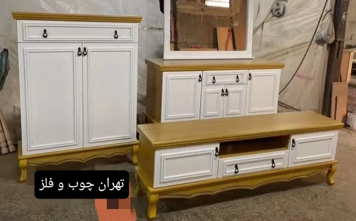 اینه کنسول جاکفشی میز تلویزیون ست