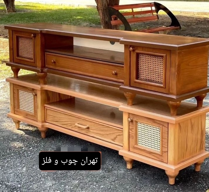 میز تلویزیون چوبی