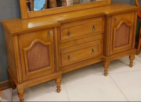 اینه کنسول چوبی