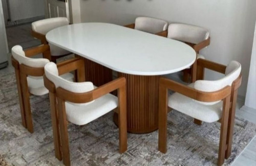 میز ناهارخوری ۸ نفره لاکچری