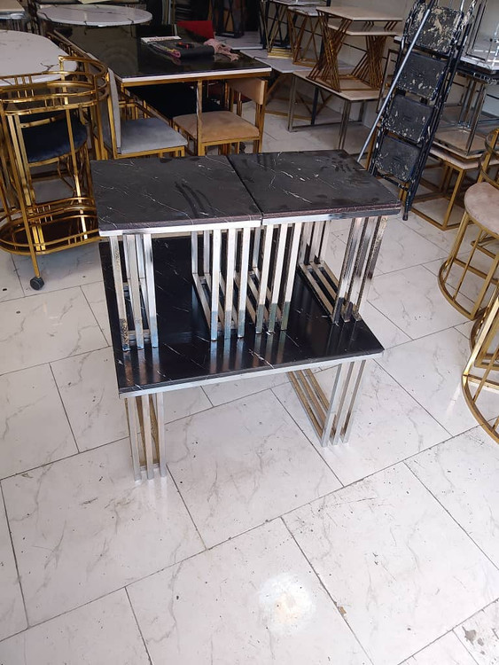 جلومبلی عسلی فلزی شیک