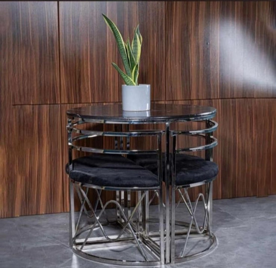 مییز ناهارخوری گرد کم جا جدید