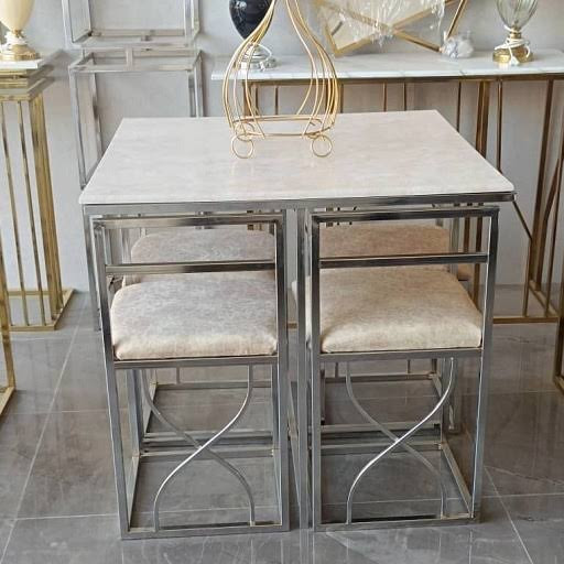 جدیدترین میز غذا خوری کم جا مستطیل مدرن