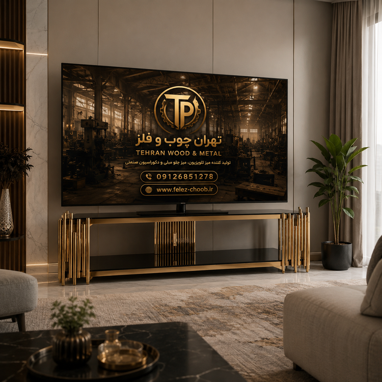 میز تلویزیون لاکچری