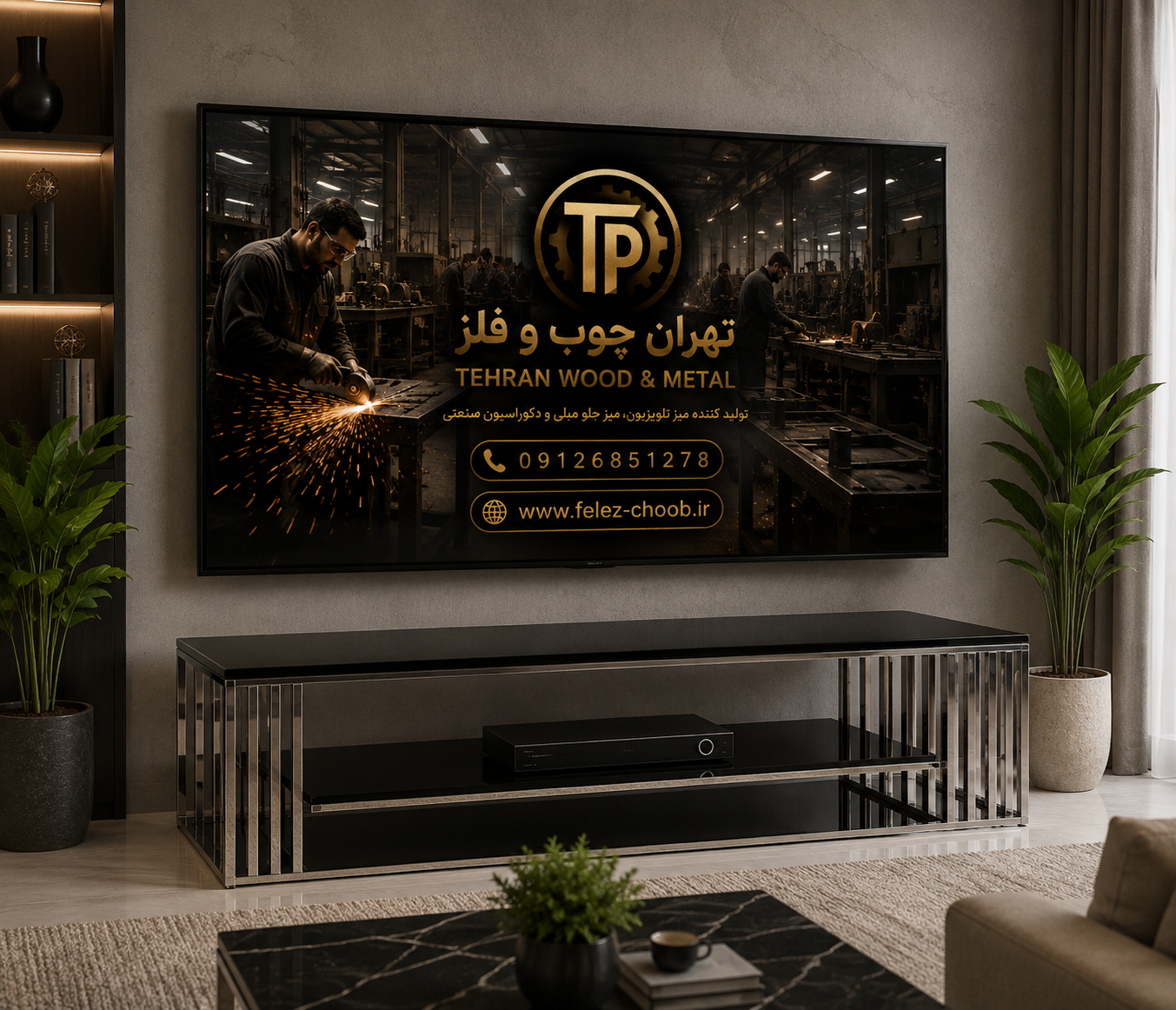 جدیدترین میز تلویزیون