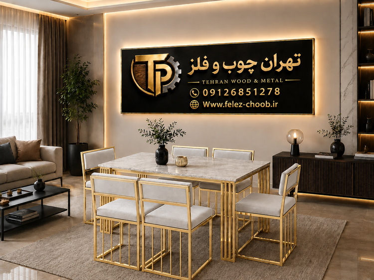 جدیدترین میز ناهارخوری ۸ نفره