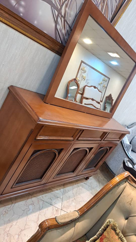 اینه کنسول چوبی لاکچری
